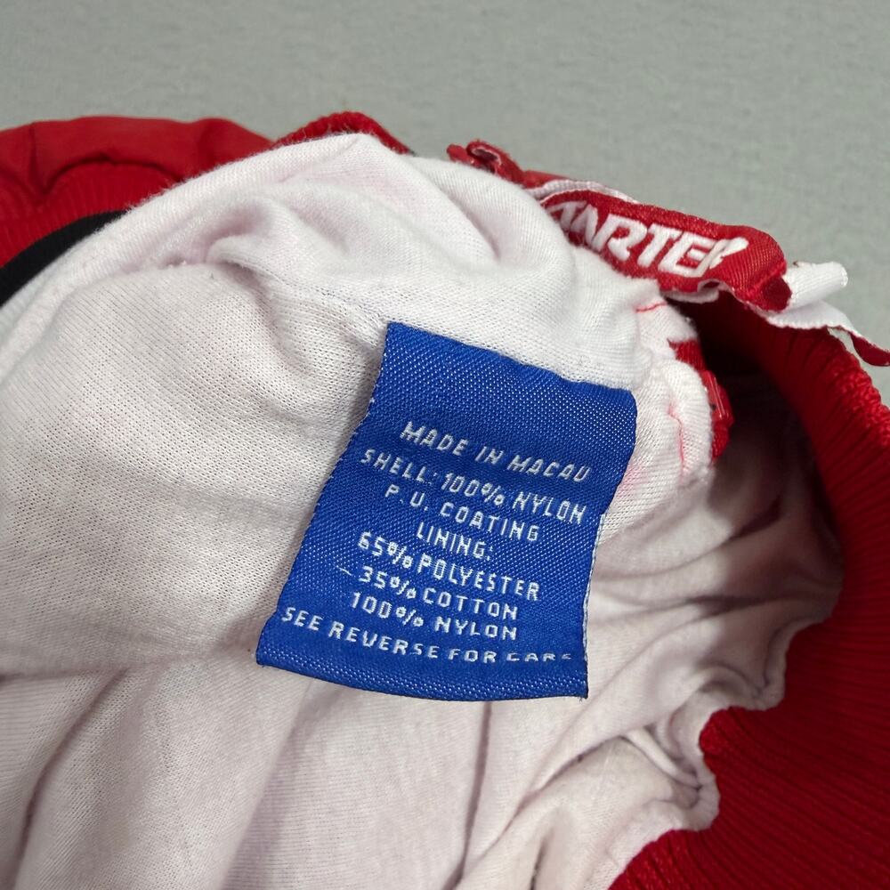 Vintage Detroit Red Wings Windbreaker Pullover Men's Large Red NHL Hockey 90s - Picture 6 of 9